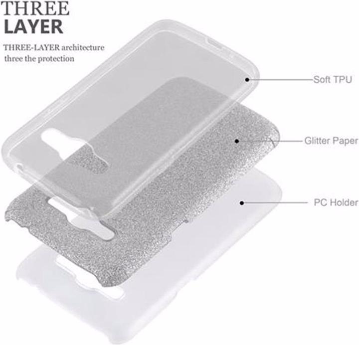 Image du produit Cadorabo Couverture TPU scintillante (3 pièces) (Samsung Galaxy J2 2016)