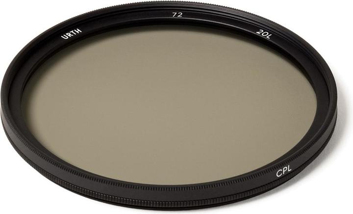 Urth 72mm Circular Polarizing (CPL) Objektivfilter (Plus+) (72 mm, Polarisationsfilter)