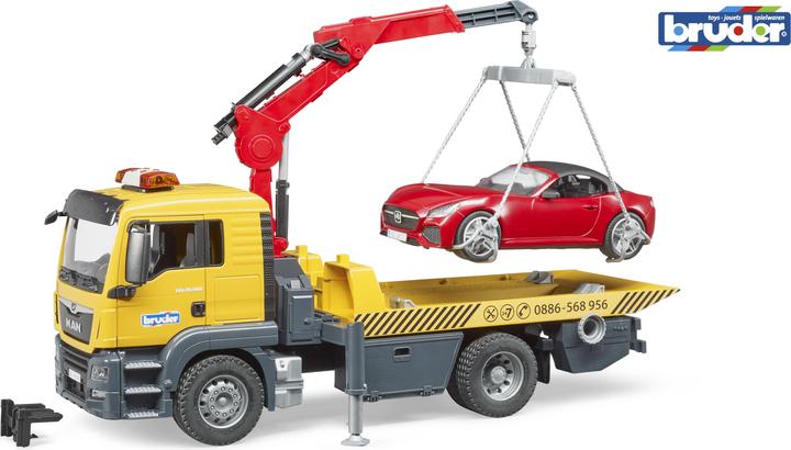 Actual product image Bruder MAN TGS breakdown truck