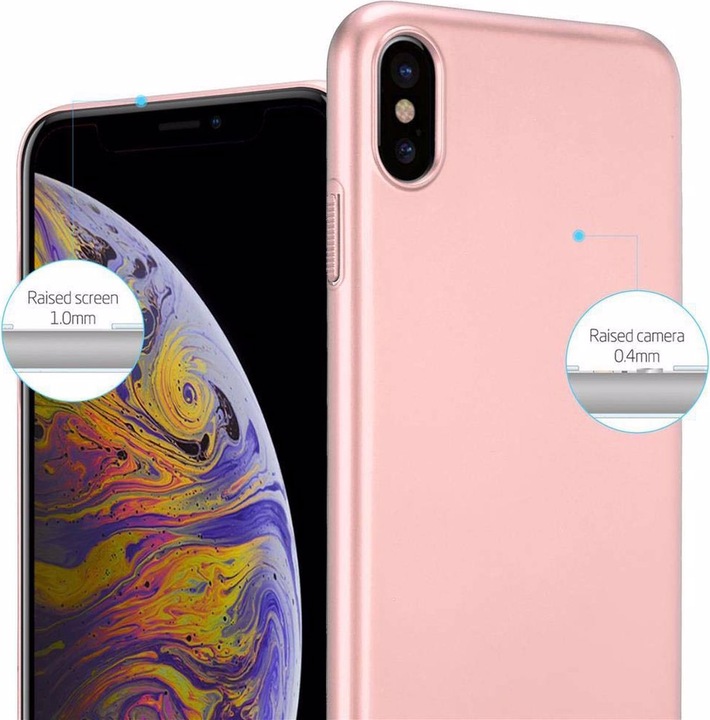 Produktbild Cadorabo Hard Cover Matt Metall Cover (Apple iPhone XS Max)