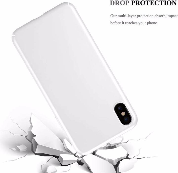 Actual product image Cadorabo Hard Cover Matt Metal Cover (Apple iPhone XS Max)