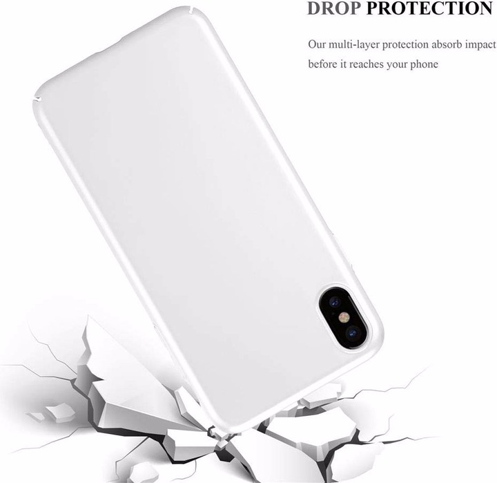Produktbild Cadorabo Hard Cover Matt Metall Cover (Apple iPhone XS Max)