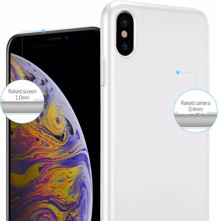 Actual product image Cadorabo Hard Cover Matt Metal Cover (Apple iPhone XS Max)