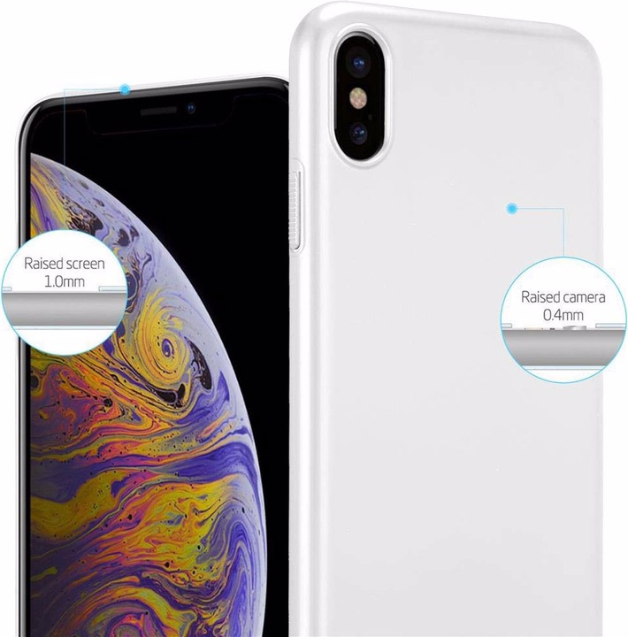 Produktbild Cadorabo Hard Cover Matt Metall Cover (Apple iPhone XS Max)
