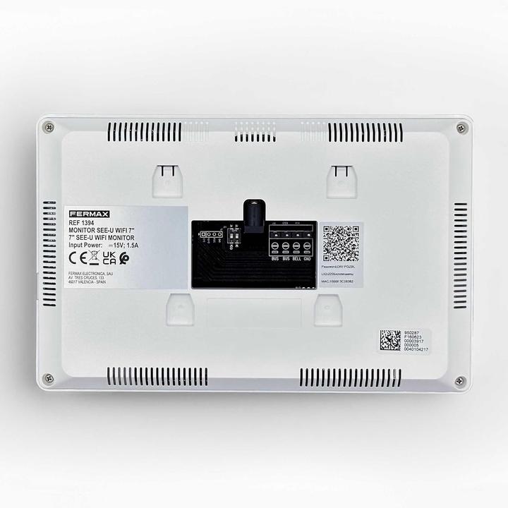 Actual product image Fermax Video intercom system with WiFi, touchscreen, mobile call forwarding, and night vision (Wireless)