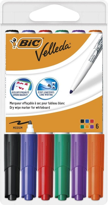 Produktbild Bic 1741 (Mehrfarbig, 1.40 mm, 6 x)