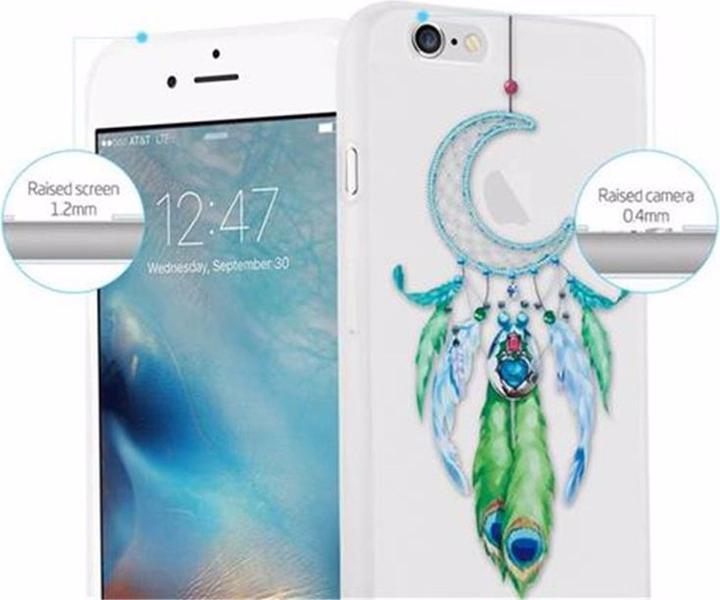 Actual product image Cadorabo TPU with imprint cover (Apple iPhone 6, Apple iPhone 6s)