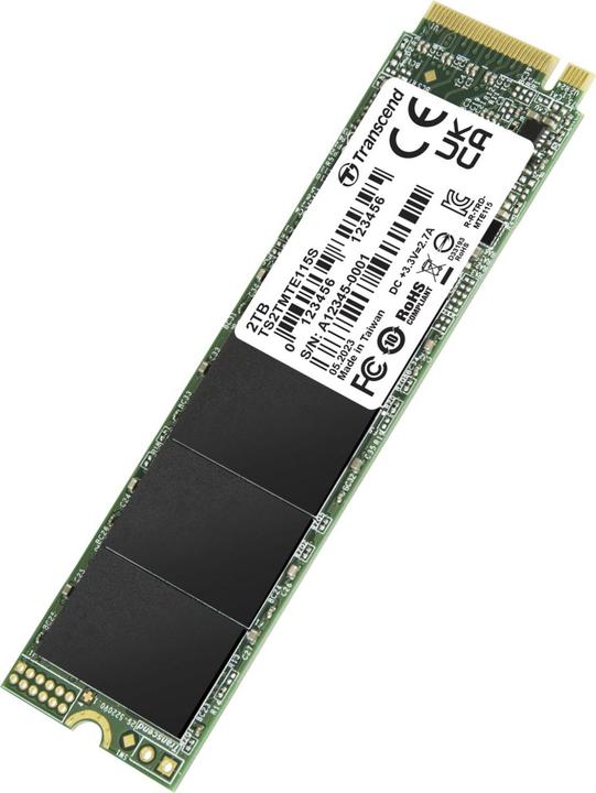 Produktbild Transcend MTE115S (2000 GB, M.2 2280)
