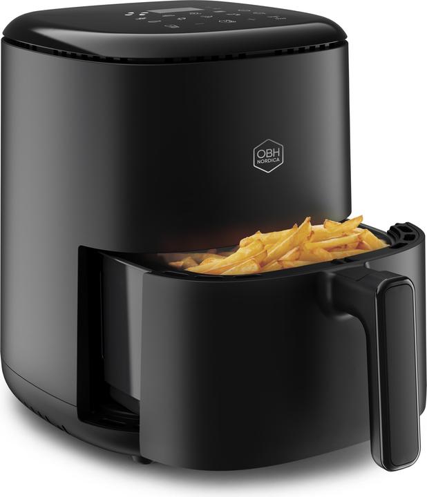 Actual product image OBH Nordica Easy Fry Compact digital airfryer sort 3 litre