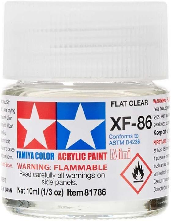 Actual product image Tamiya M-Acr.XF-86 Flat Clear