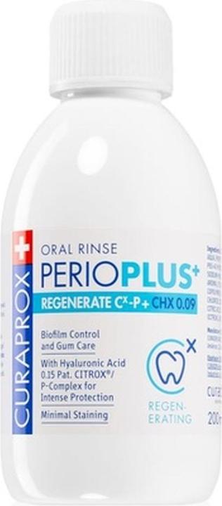 Curaprox Collutorio rigenerante PerioPlus + Regenerate (Sciacquo orale) 200 ml (200 ml, Collutorio)