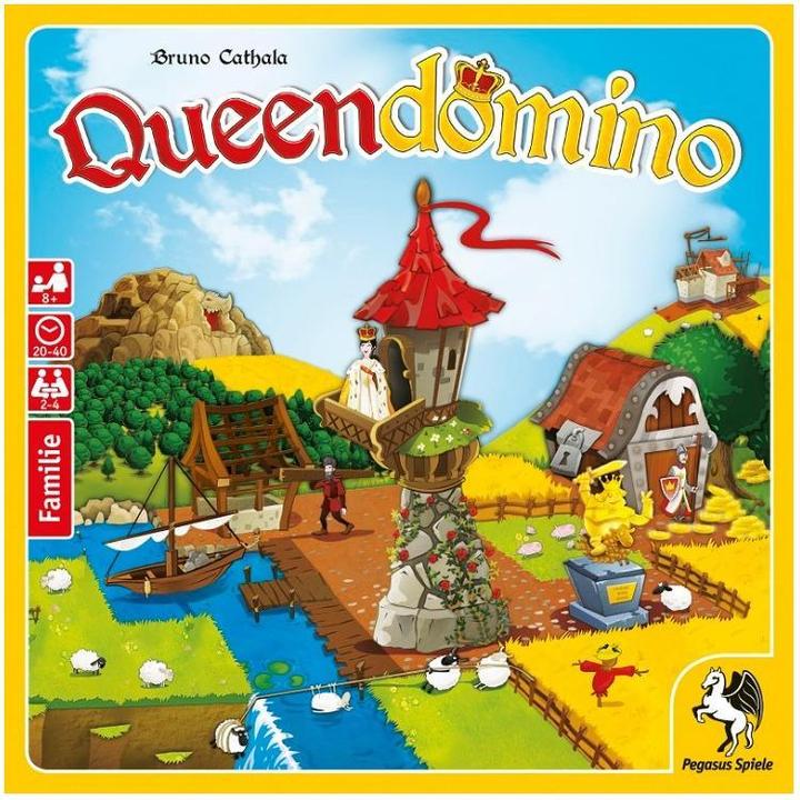 Produktbild Pegasus 57130G - Queendomino, 2-4 Spieler, ab 8 Jahren (DE-Ausgabe) (Deutsch)