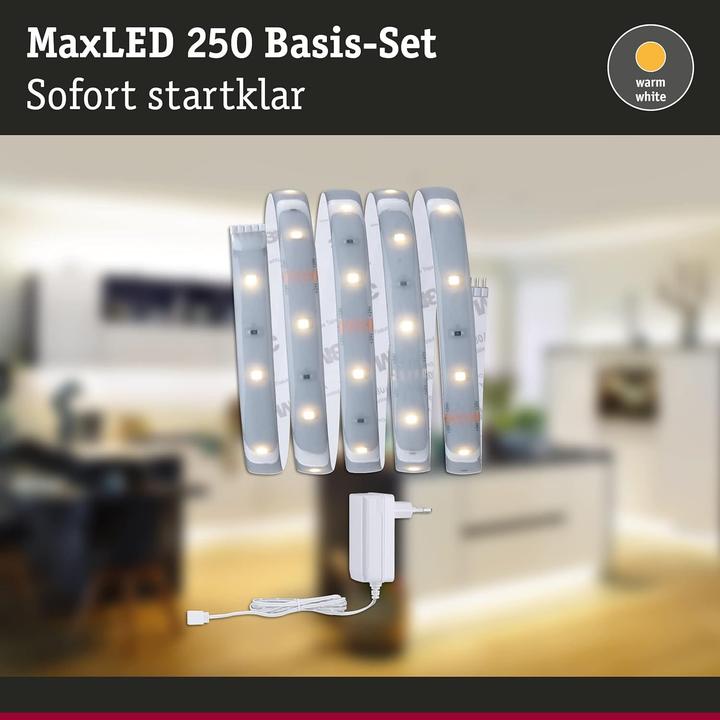 Image du produit Paulmann MaxLED 250 Stripe Set (Blanc chaud, 300 cm, Intérieur)