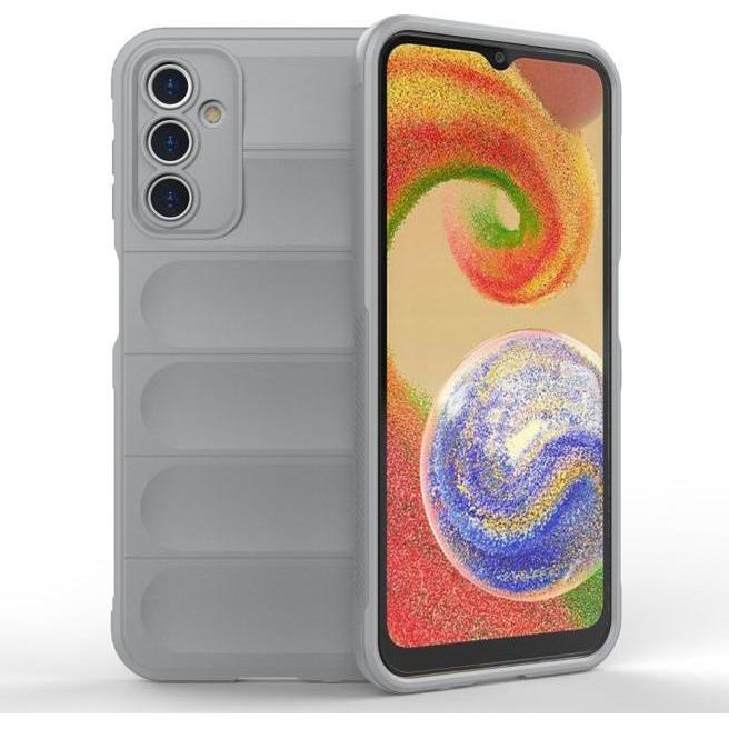 MU Classic Softcase TPU Rugged Series (Samsung Galaxy A14 5G), Smartphone Hülle, Grau