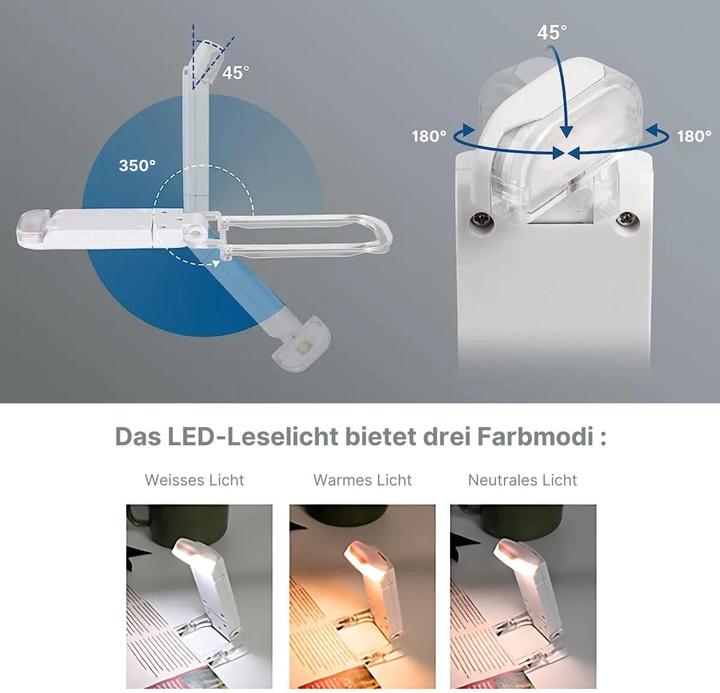 Image du produit Hermex Lampe de lecture rechargeable