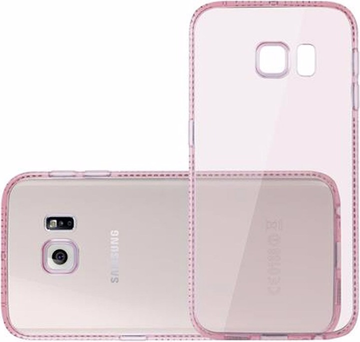 Produktbild Cadorabo TPU Ultra Slim Strass Cover (Samsung Galaxy S6 Edge)