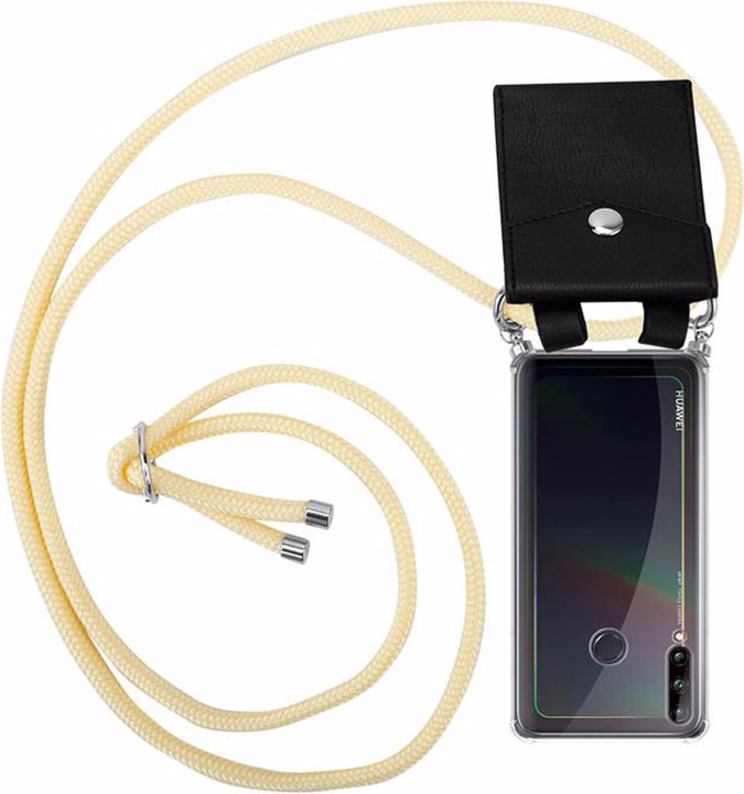 Produktbild Cadorabo TPU Handy Kette SILBER Cover
