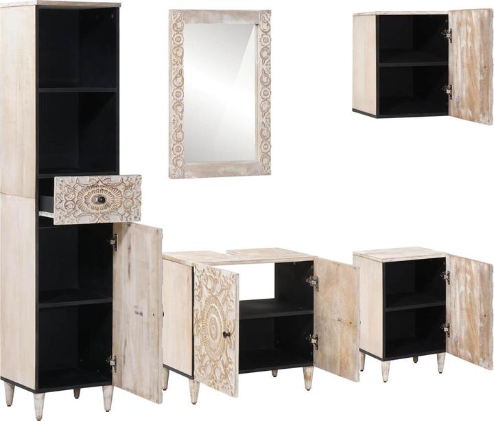 Produktbild vidaXL Badezimmermöbel-Set