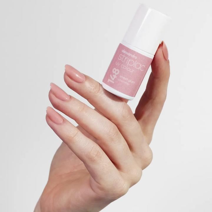 Produktbild Alessandro ALESSAN Striplac UV Colour Str Gla 6.5ml (148 Street Glam Shimmer, UV-Gel Lack)