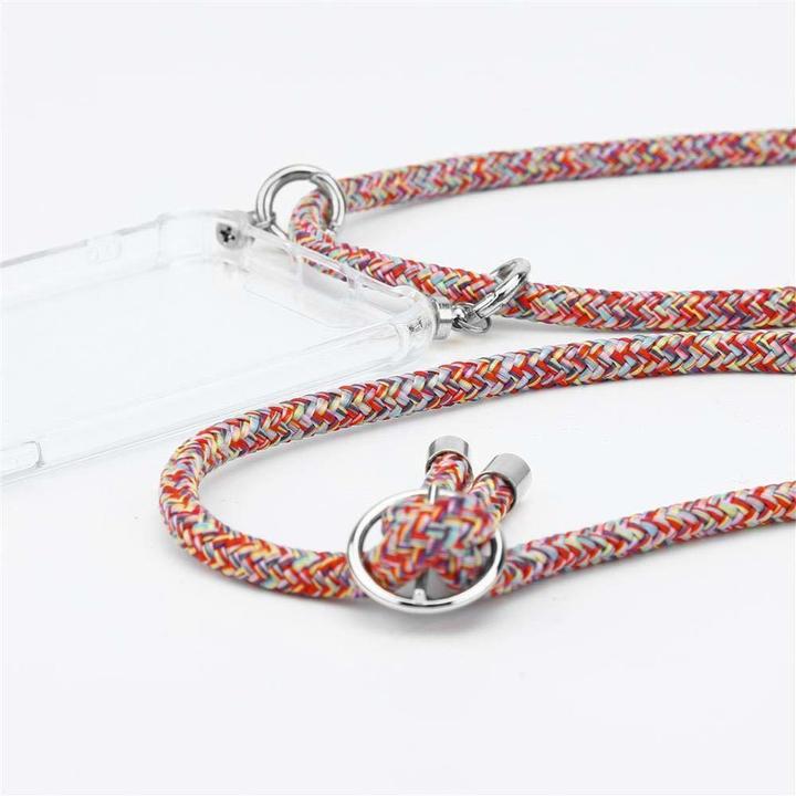 Produktbild Cadorabo TPU Handy Kette SILBER Cover