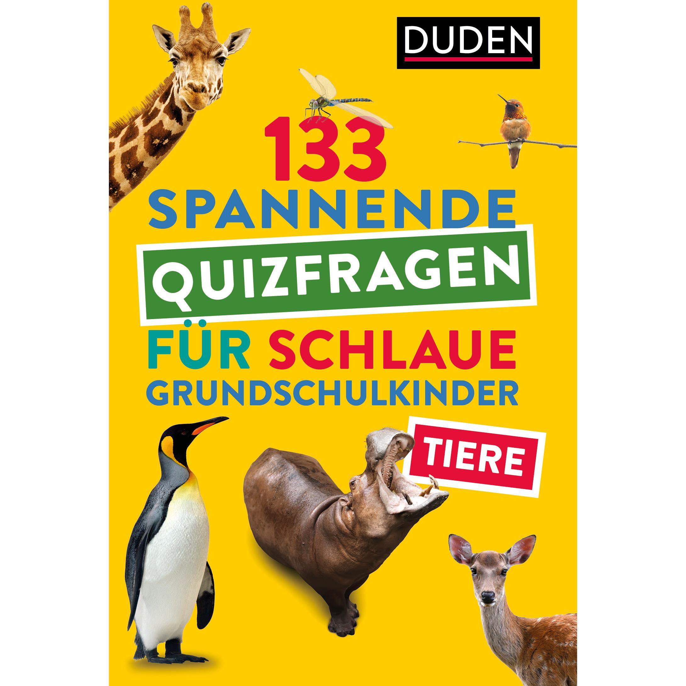 Tiere - 133 spannende Quizfragen für schlaue Grundschulkinder, Kinderbücher von Meike Töpperwien
