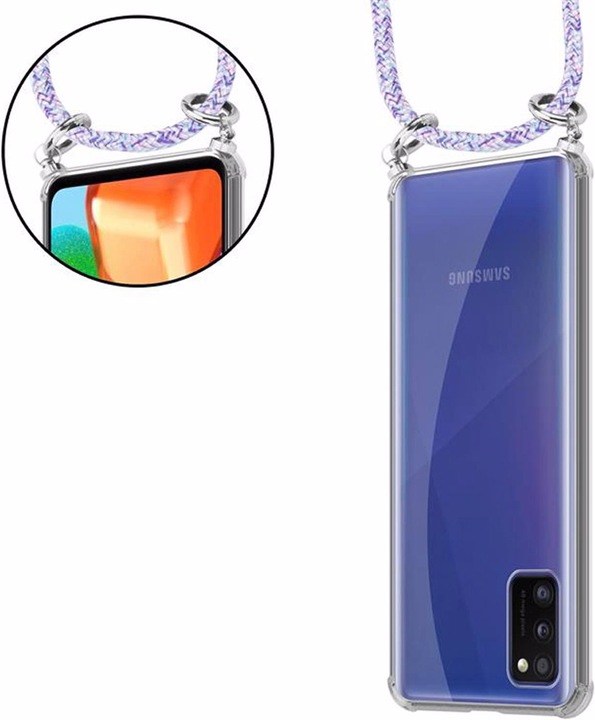 Produktbild Cadorabo TPU Handy Kette SILBER Cover