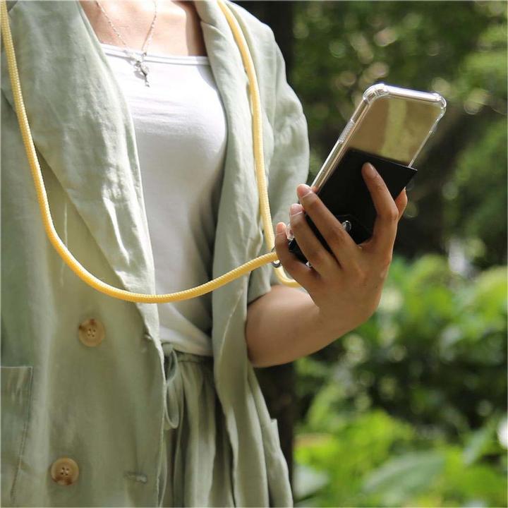 Produktbild Cadorabo TPU Handy Kette SILBER Cover