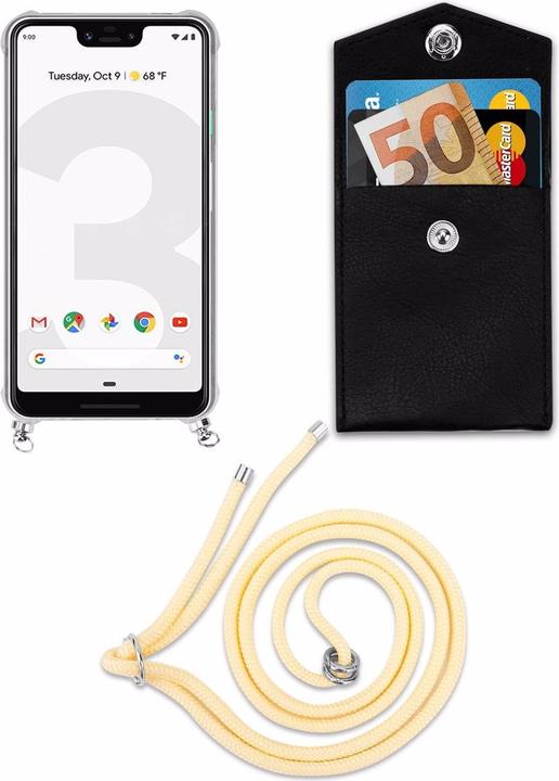 Produktbild Cadorabo TPU Handy Kette SILBER Cover