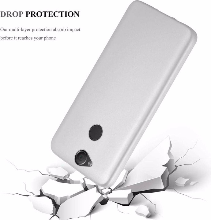 Produktbild Cadorabo TPU Matt Metallic Cover (Sony Xperia XA2)