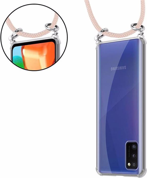 Produktbild Cadorabo TPU Handy Kette SILBER Cover