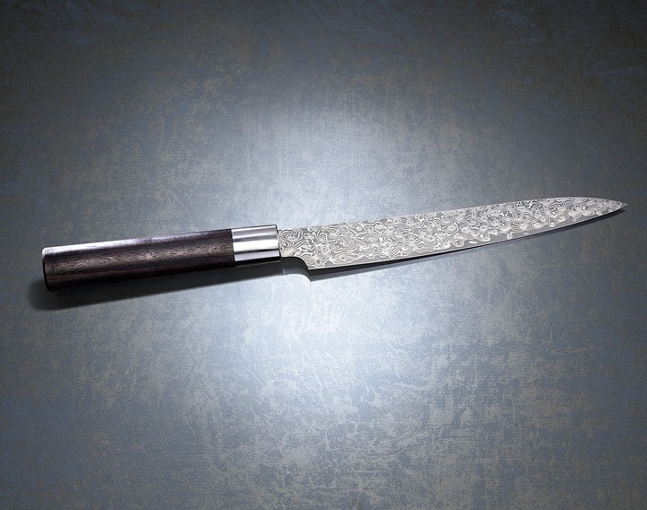Produktbild Tokio Kitchenware Handgefertigtes Marken-Damast-Fleischmesser mit 20-cm-Klinge (20 cm)