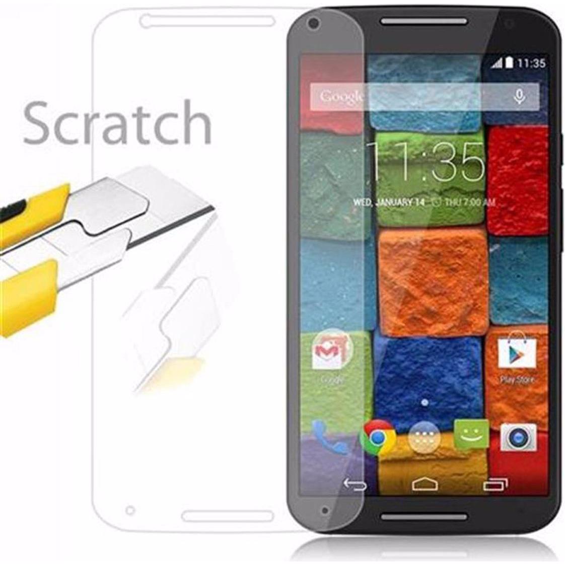 Thumbnail - Cadorabo Displayschutzglas (1 Stück, Motorola Moto X2), Smartphone Schutzfolie, Transparent