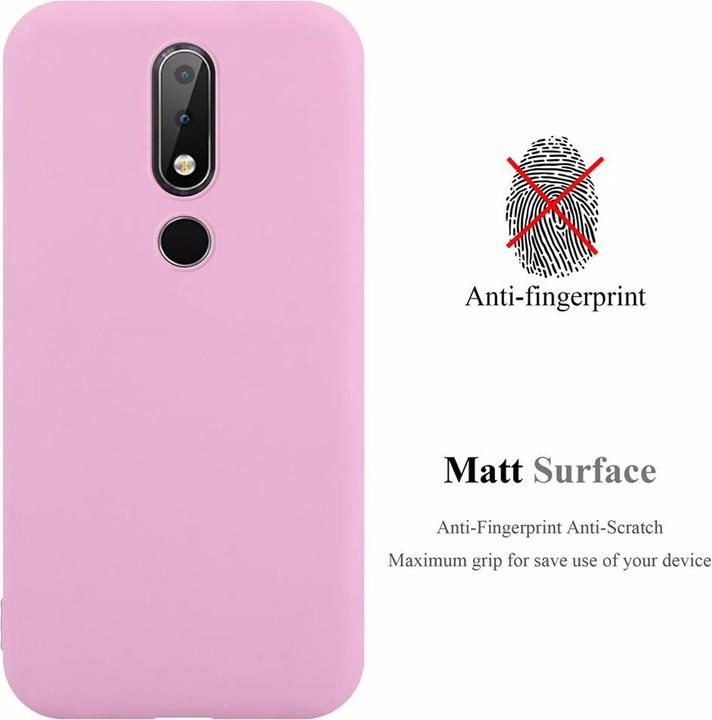 Actual product image Cadorabo TPU Candy Cover (Nokia 6.1 Plus)