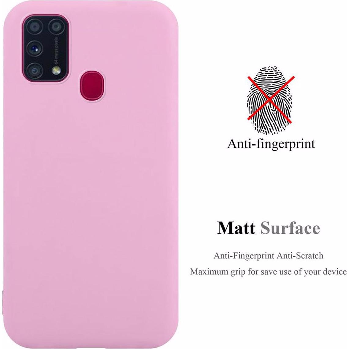 Thumbnail - Cadorabo TPU Candy Cover (Samsung Galaxy M31), Smartphone Hülle, Rosa