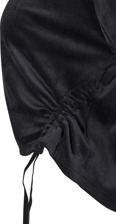 Image du produit Urban Classics Ladies Short Velvet Gathered Hoody (S)