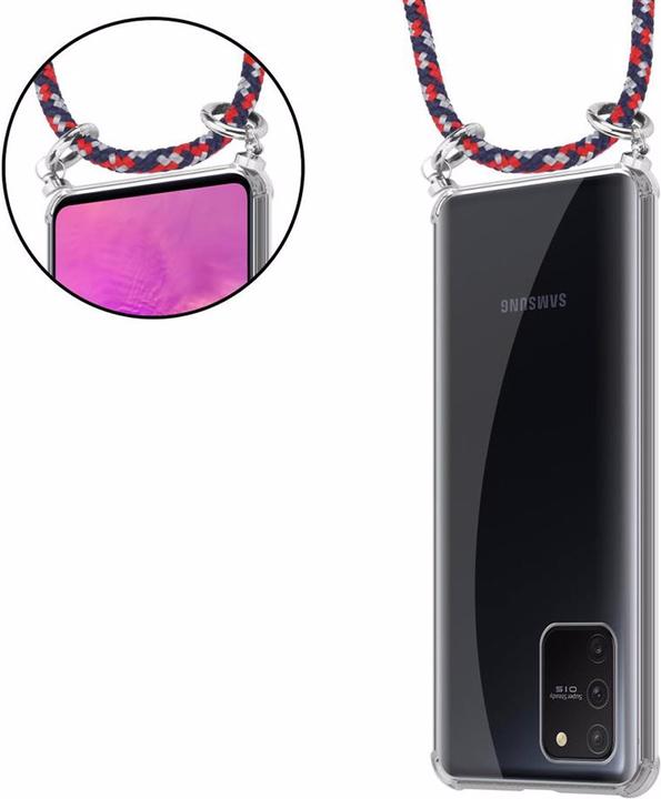 Produktbild Cadorabo TPU Handy Kette SILBER Cover