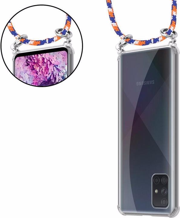 Produktbild Cadorabo TPU Handy Kette SILBER Cover