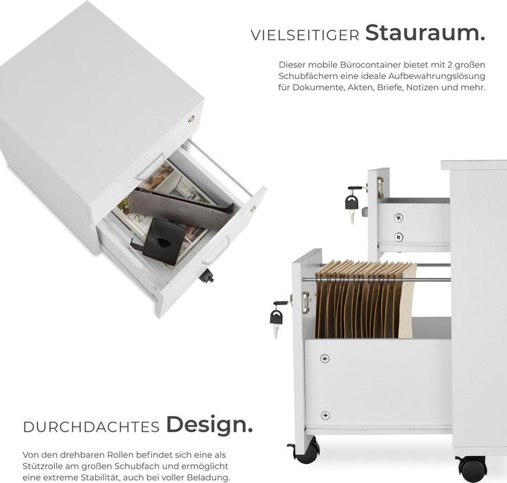 Actual product image tectake Vagur (40 x 46 x 54.5 cm)