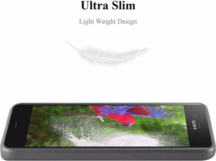 Produktbild Cadorabo TPU Matt Metallic Cover (Sony Xperia XZ1)