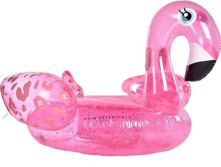 Neonpink mit Pantheraufdruck