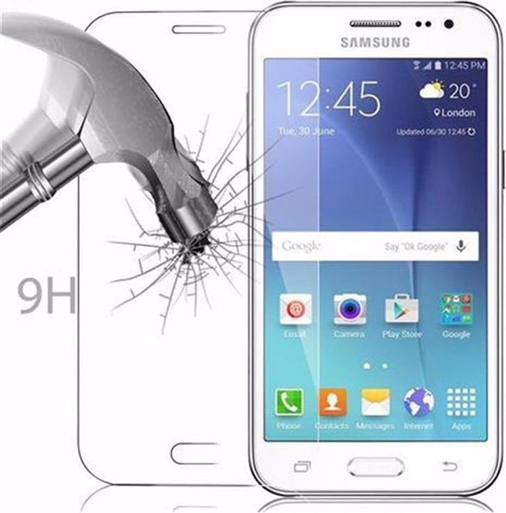 Productafbeelding Cadorabo Glas ter bescherming van het scherm (1 Stuk, Samsung Galaxy J2)