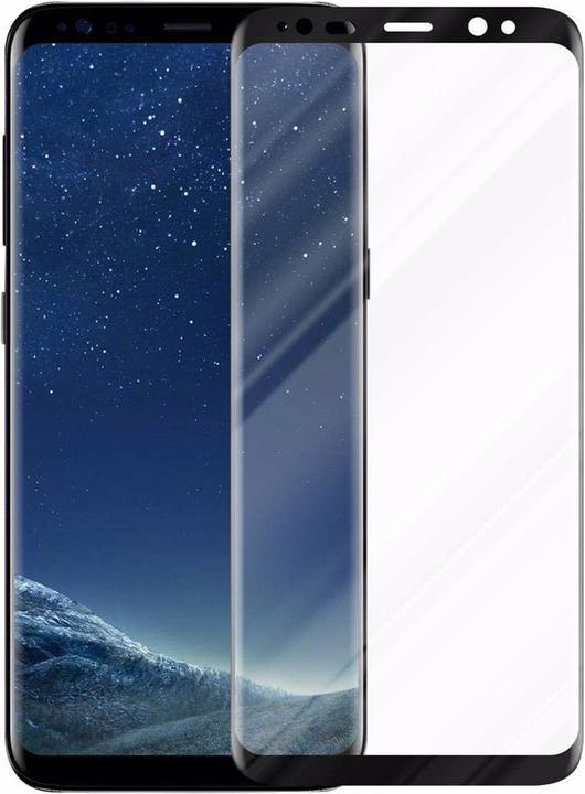 Actual product image Cadorabo Full screen display protection glass (1 pcs., Samsung Galaxy S8+)