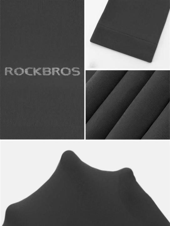 Produktbild Rockbros XT9002BK cycling sleeves - black (2 pcs.)