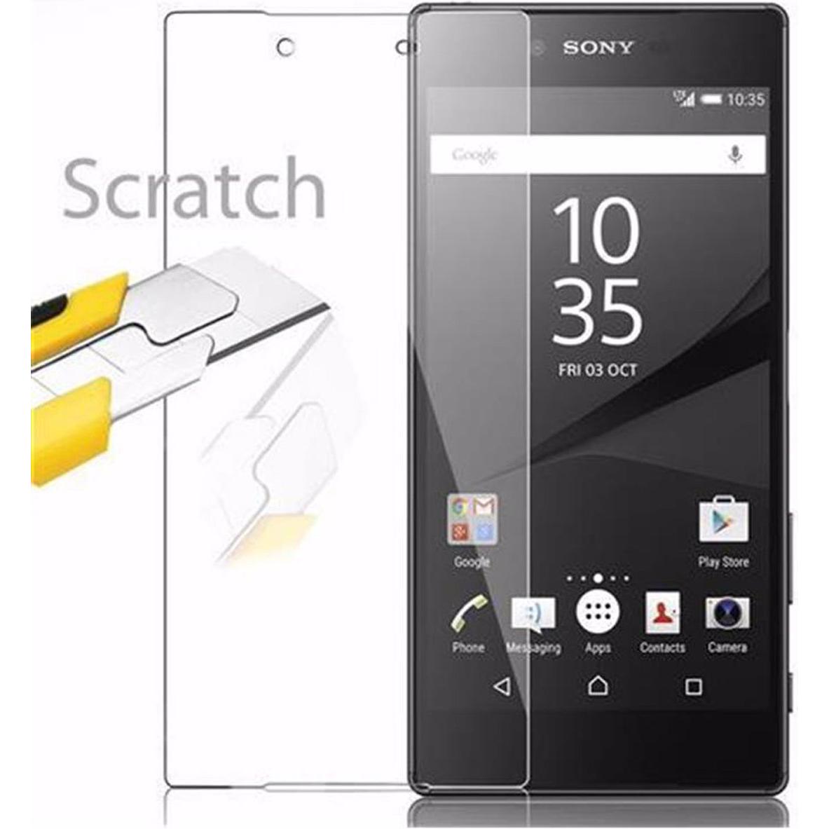 Thumbnail - Cadorabo Displayschutzglas (1 Stück, Sony Xperia Z5), Smartphone Schutzfolie, Transparent