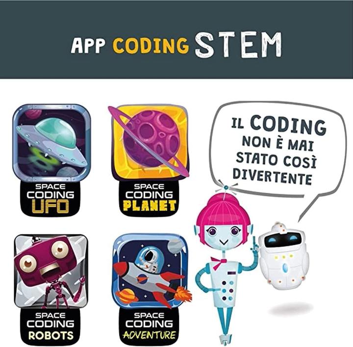 Actual product image Lisciani MIO TAB 10' STEM CODING XL 2021 16 GB Wi-Fi Blue (10", 16 GB, Blue)