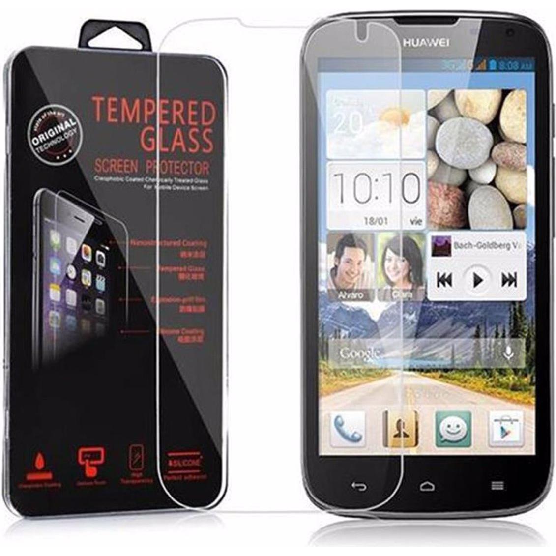 Cadorabo Displayschutzglas (1 Stück, Huawei Ascend G610), Smartphone Schutzfolie, Transparent
