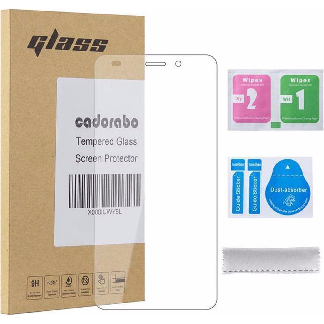 Cadorabo Displayschutzglas (1 Stück, Honor 5C), Smartphone Schutzfolie, Transparent