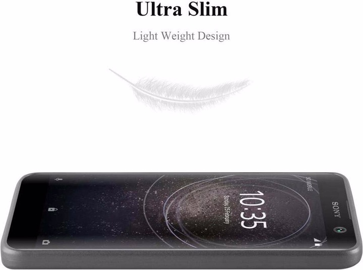 Produktbild Cadorabo TPU Matt Metallic Cover (Sony Xperia XA2)