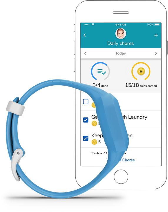 Image du produit Garmin Vivofit jr. 3 Blue Stars (20 mm)