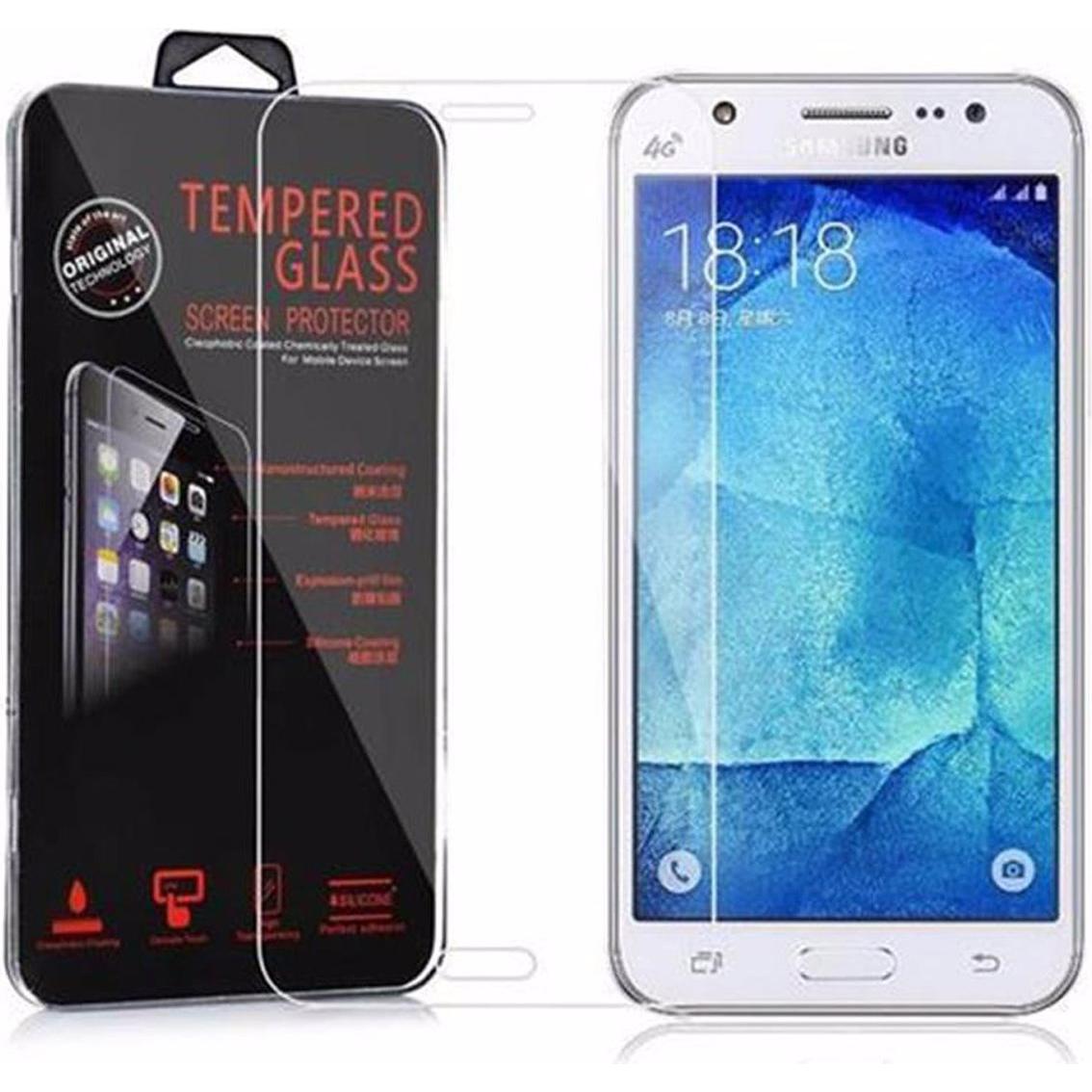 Cadorabo Displayschutzglas (1 Stück, Samsung Galaxy J5 (2015)), Smartphone Schutzfolie, Transparent